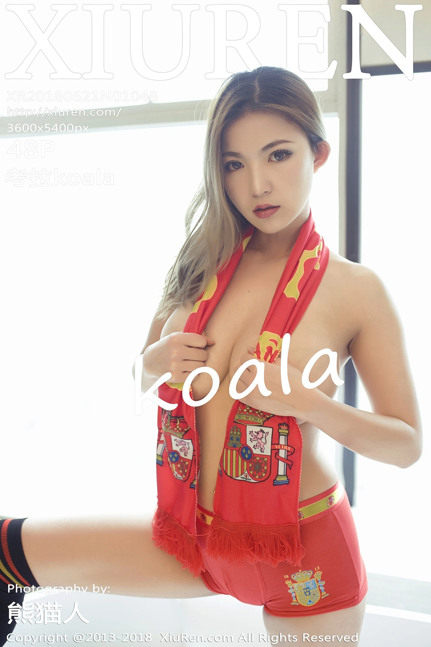 [XiuRen秀人网]No.1048_F胸嫩模考拉koala蓝色死库水开胸比基尼秀豪乳喷血诱惑写真48P-秀人网 - XiuRen.Pro
